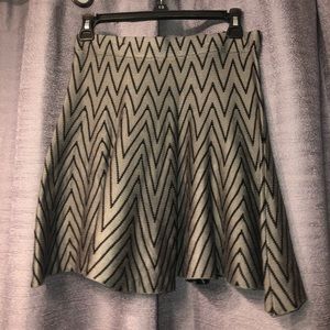 Gray and black chevron Candies skirt